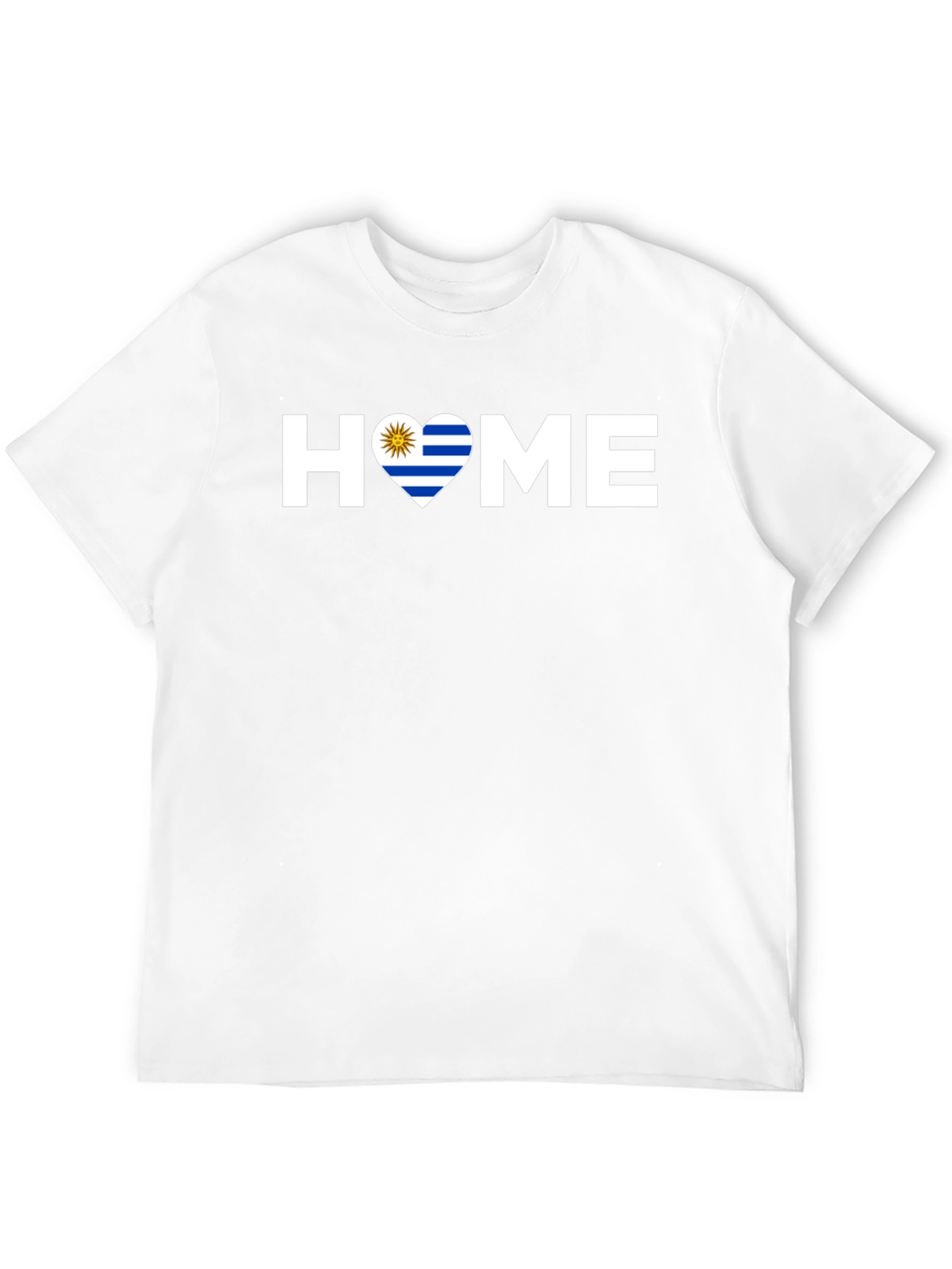 Uruguay Home T-Shirt - Country Pride Tee