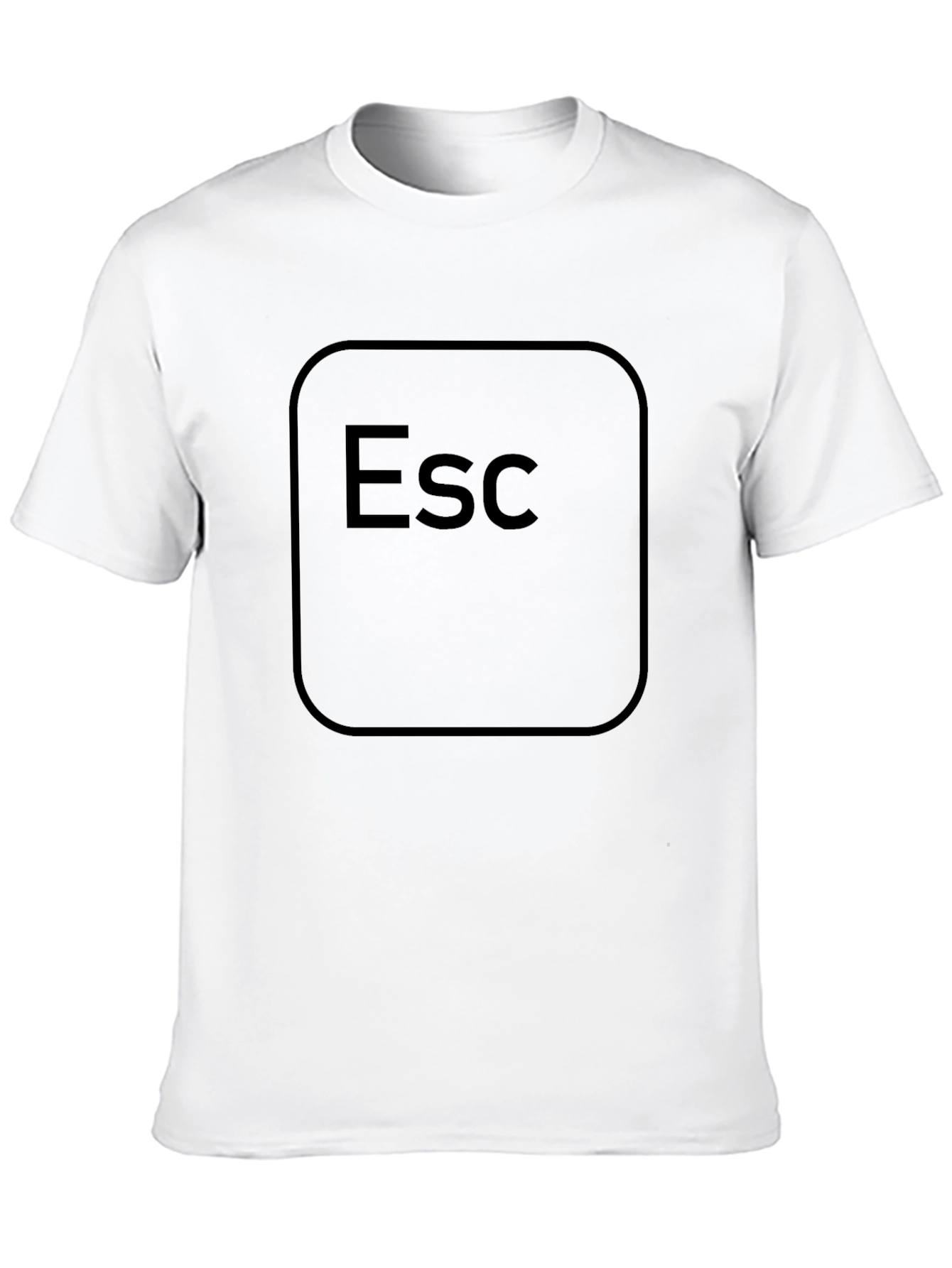 Escape Key T-Shirt - Geeky Gamer Style