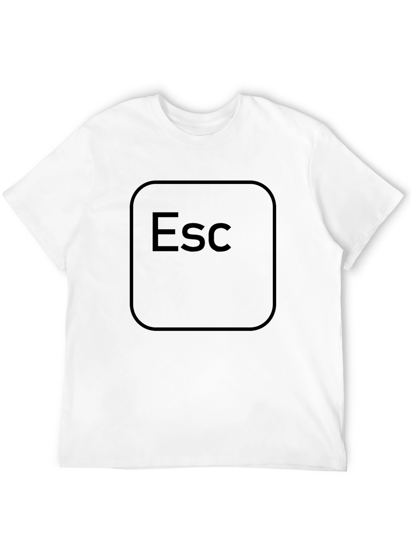 Escape Key T-Shirt - Geeky Gamer Style