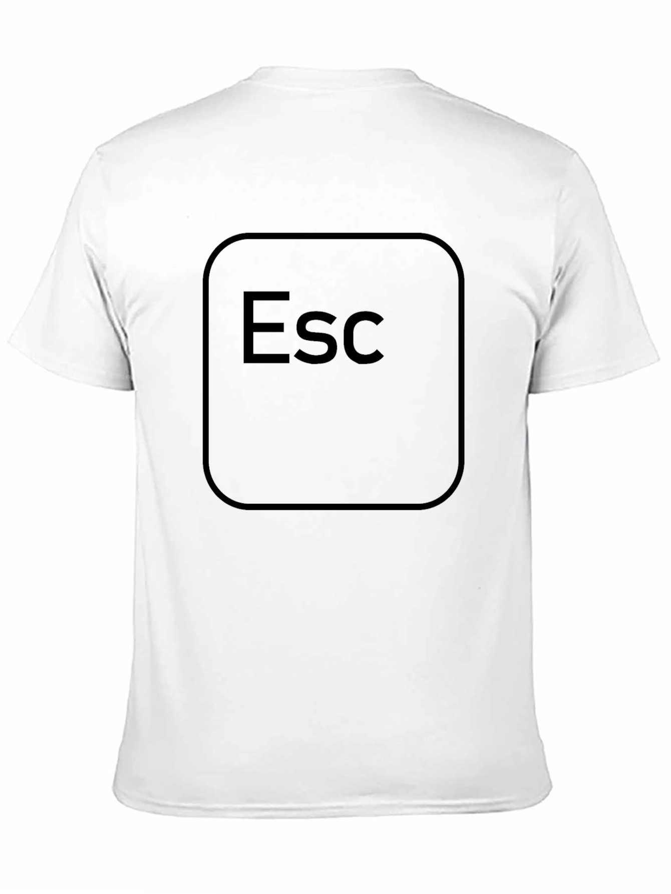 Escape Key T-Shirt - Geeky Gamer Style