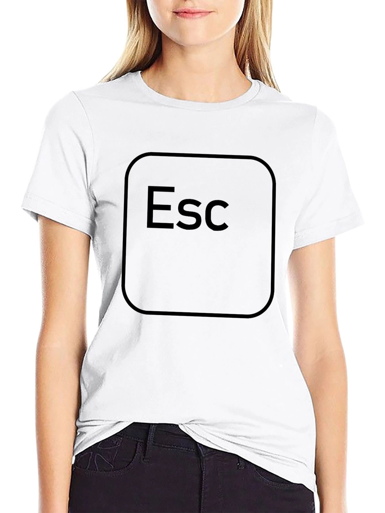 Escape Key T-Shirt - Geeky Gamer Style