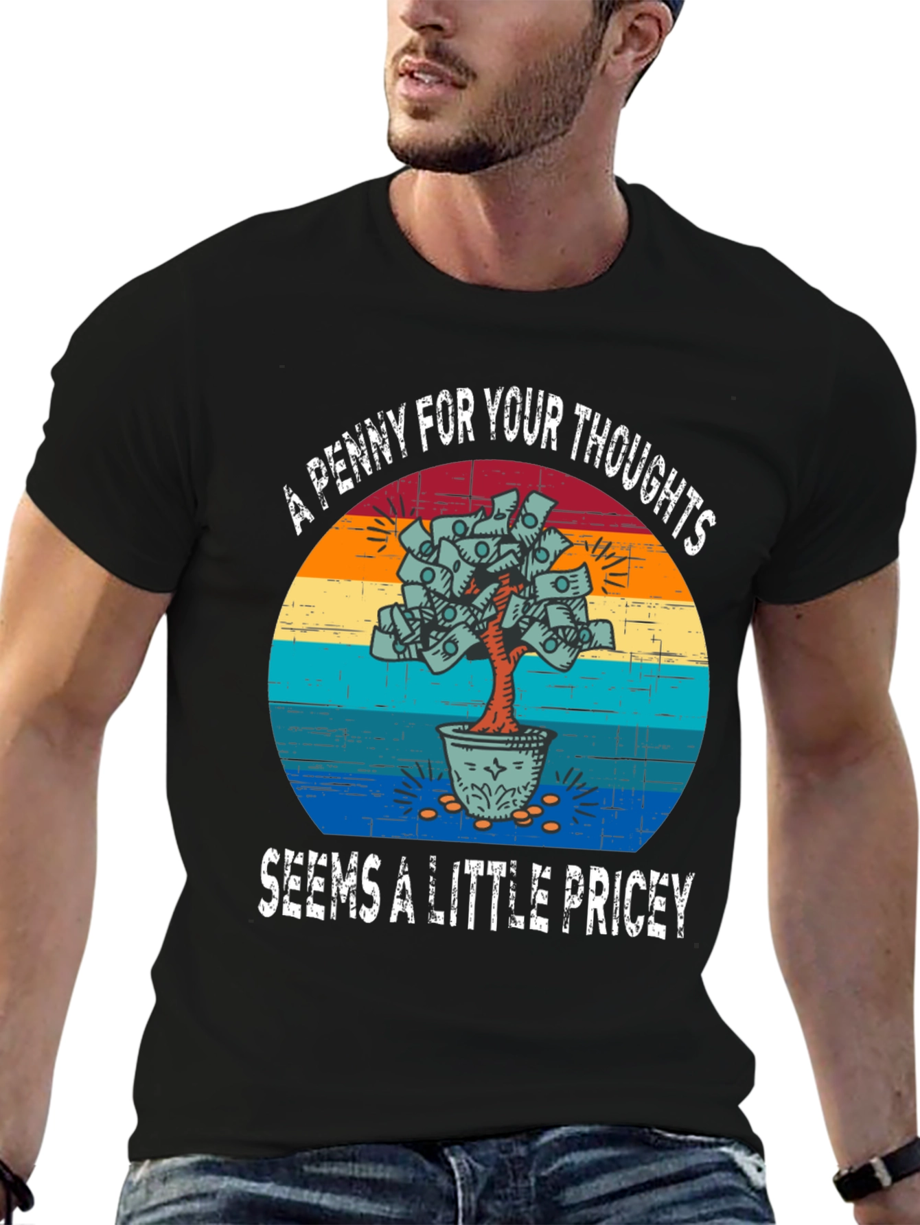 Penny For Your Thoughts Graphic Tee