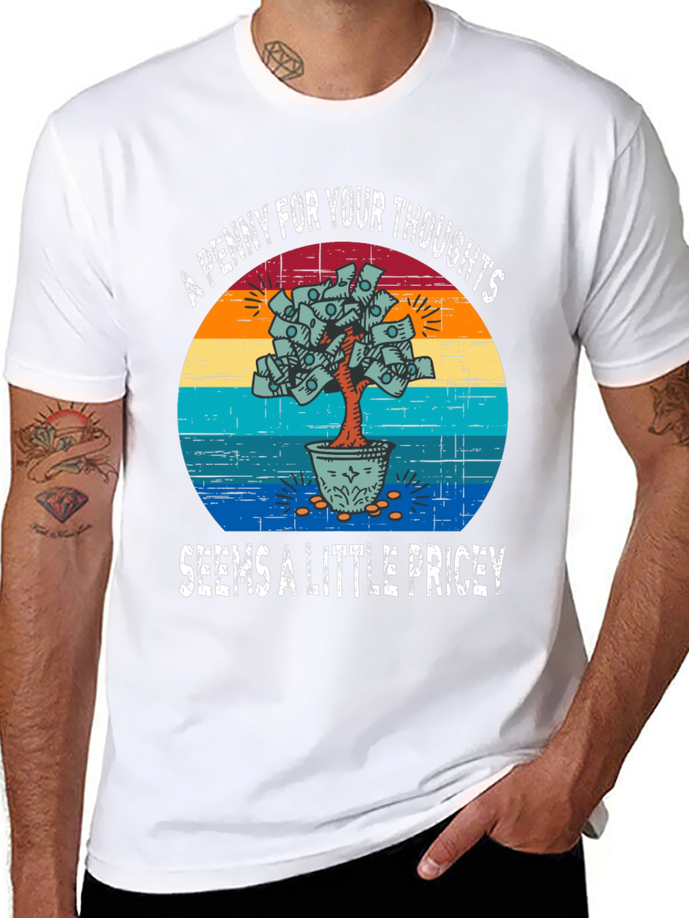 Penny For Your Thoughts Graphic Tee