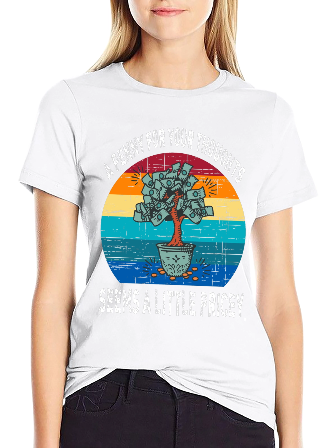 Penny For Your Thoughts Graphic Tee