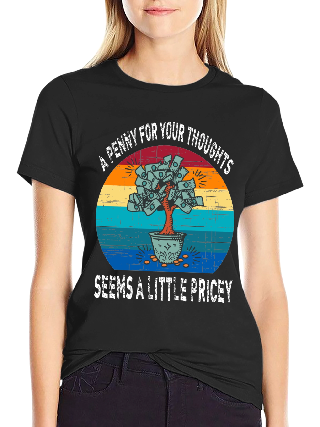 Penny For Your Thoughts Graphic Tee