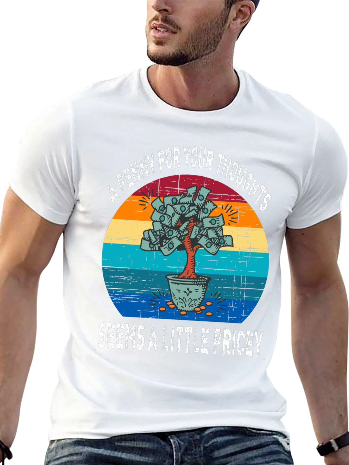 Penny For Your Thoughts Graphic Tee