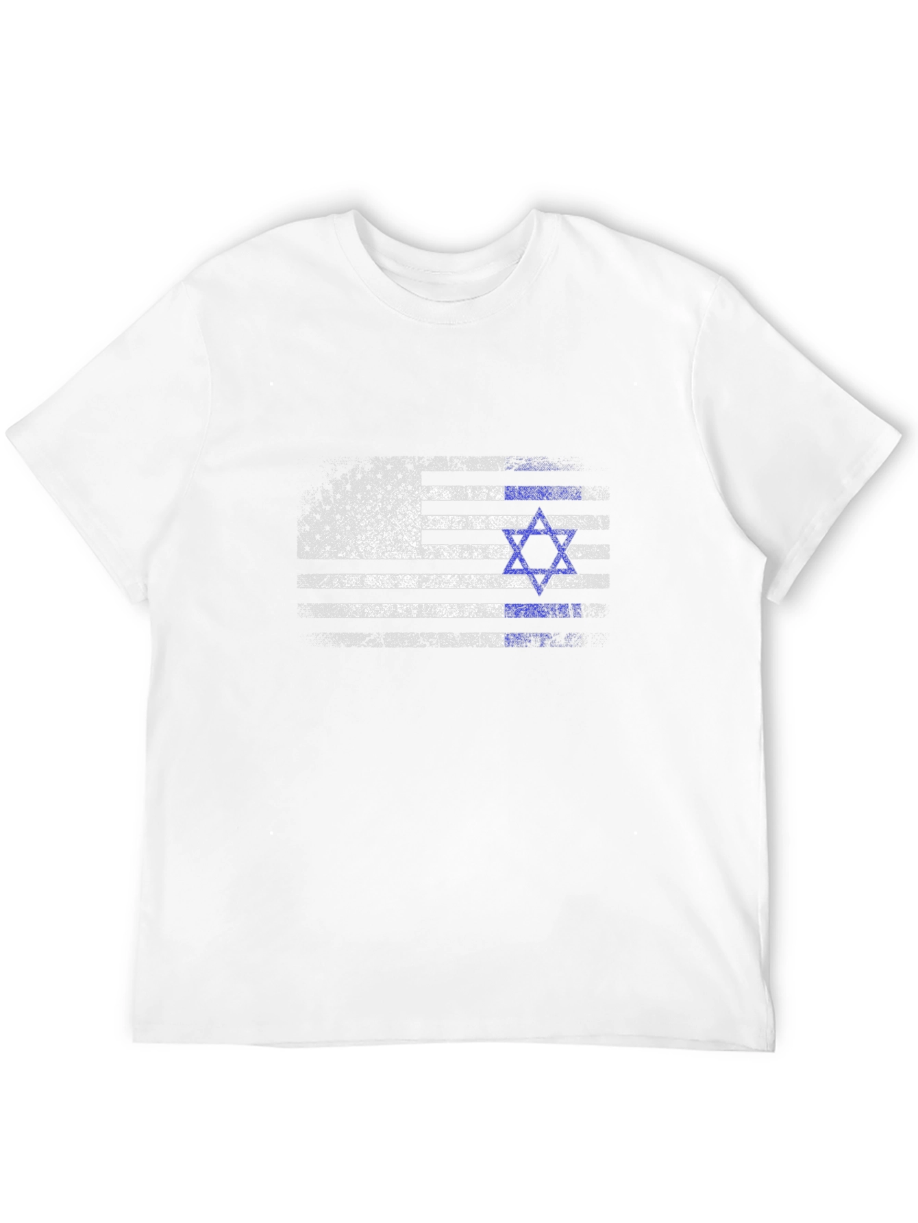 USA Israel Flag Graphic T-Shirt