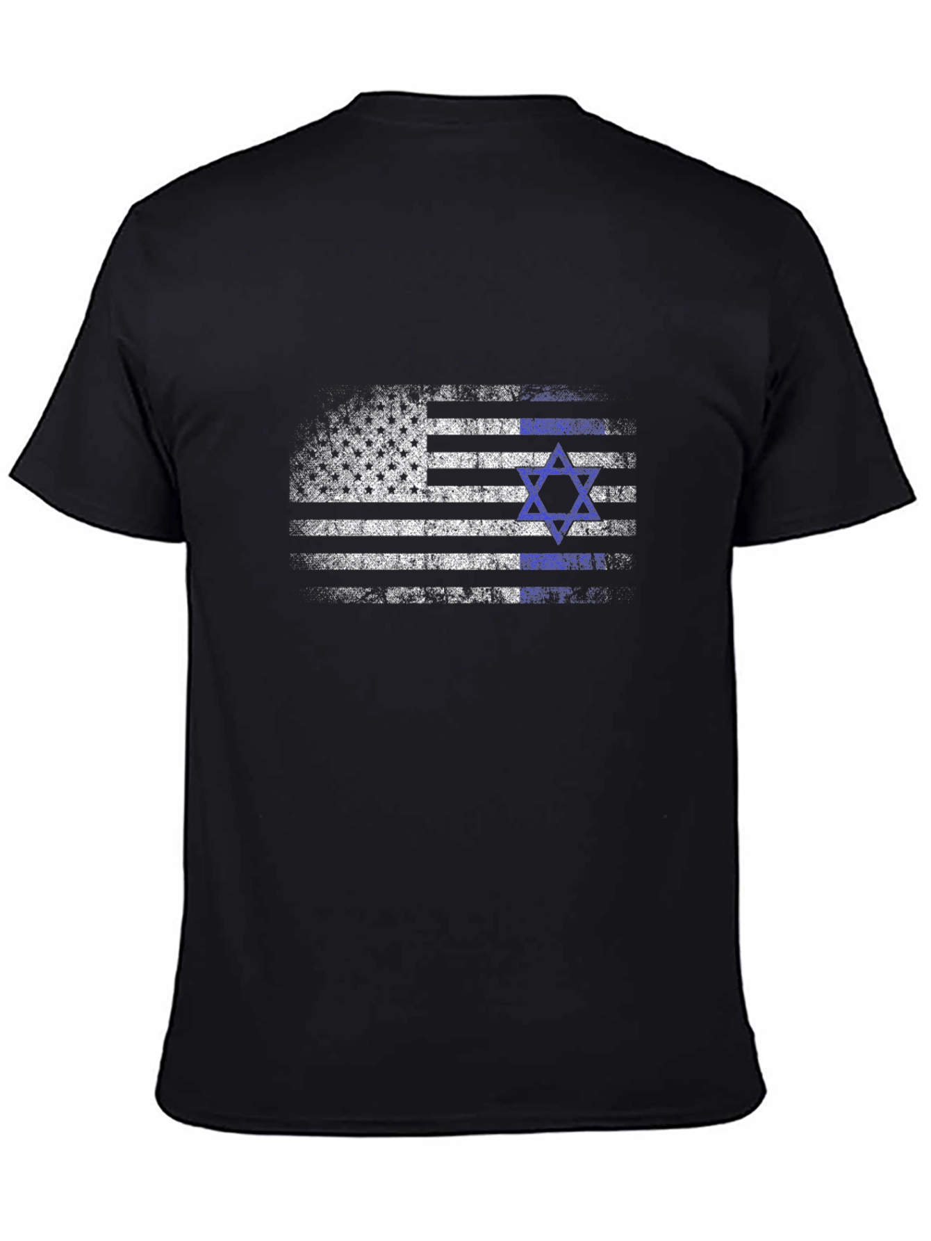 USA Israel Flag Graphic T-Shirt