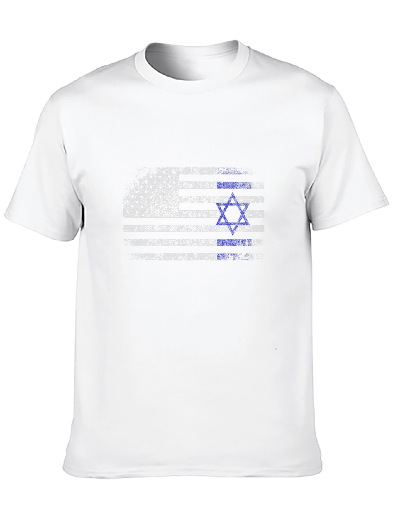 USA Israel Flag Graphic T-Shirt