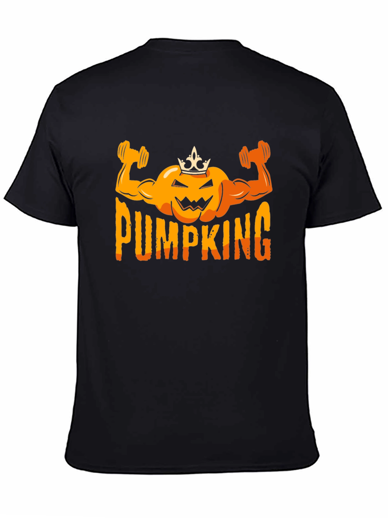 PUMP KING Halloween Gym Workout Shirt