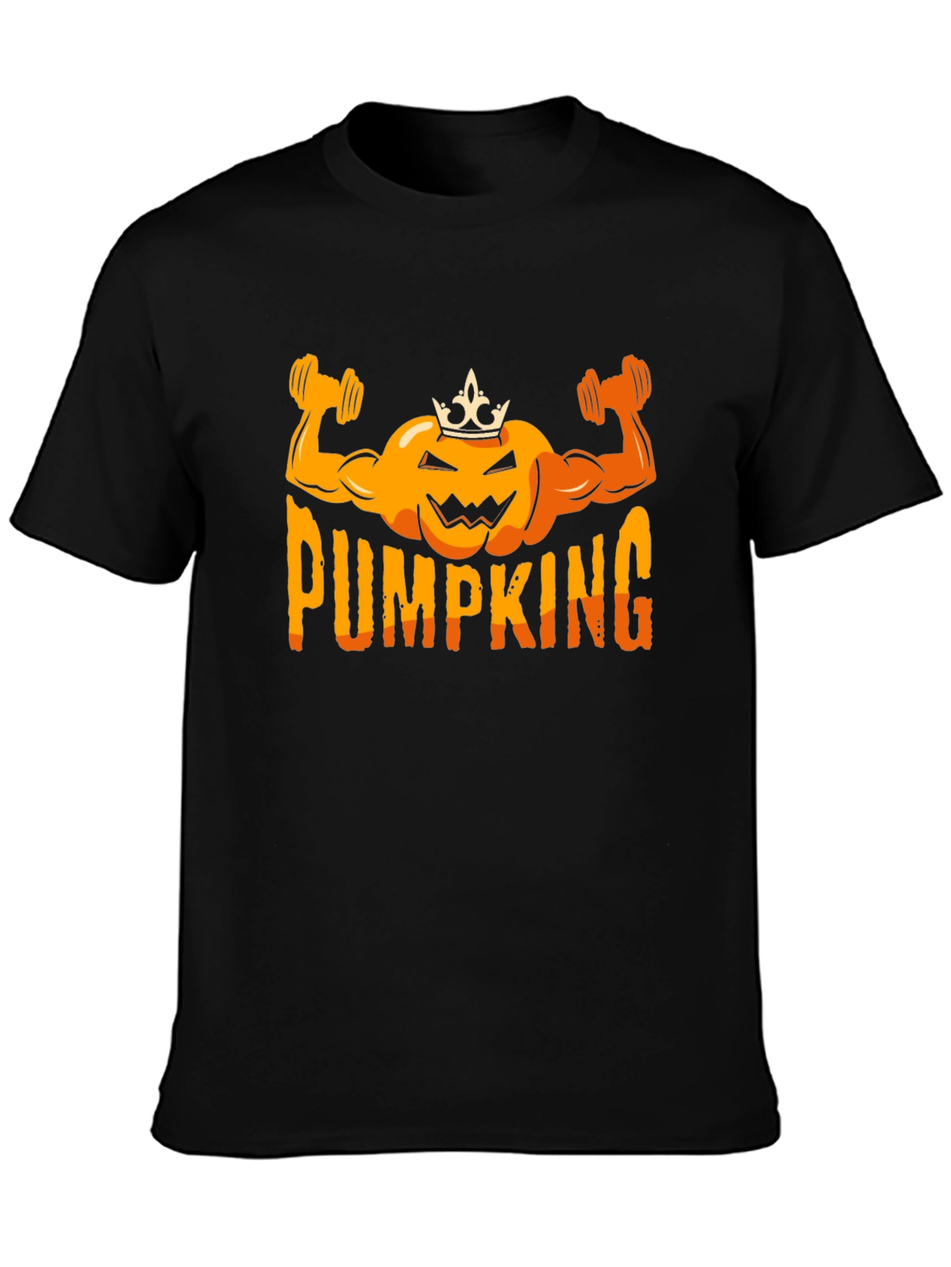 PUMP KING Halloween Gym Workout Shirt