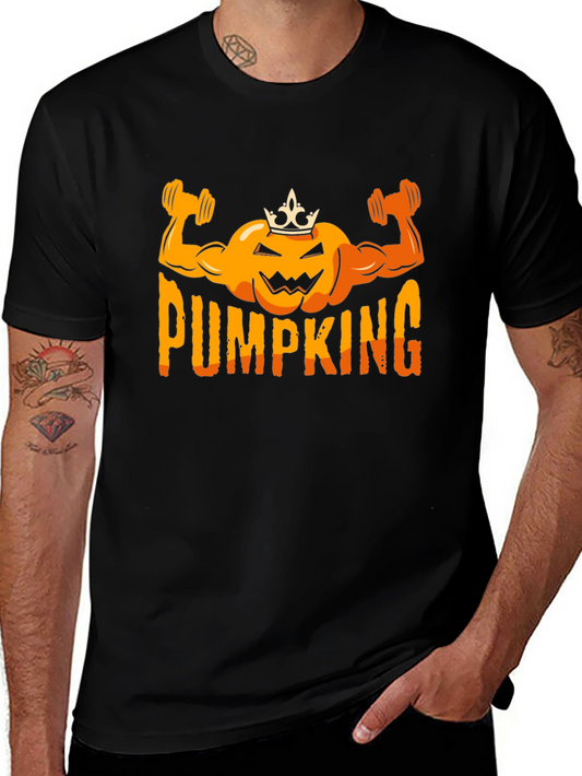 PUMP KING Halloween Gym Workout Shirt