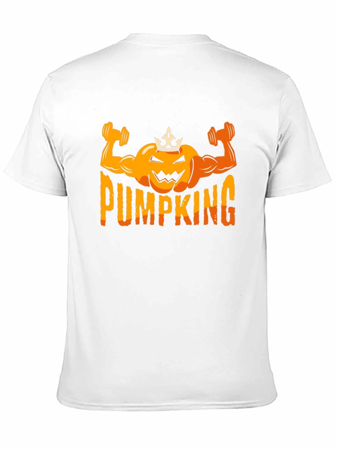 PUMP KING Halloween Gym Workout Shirt