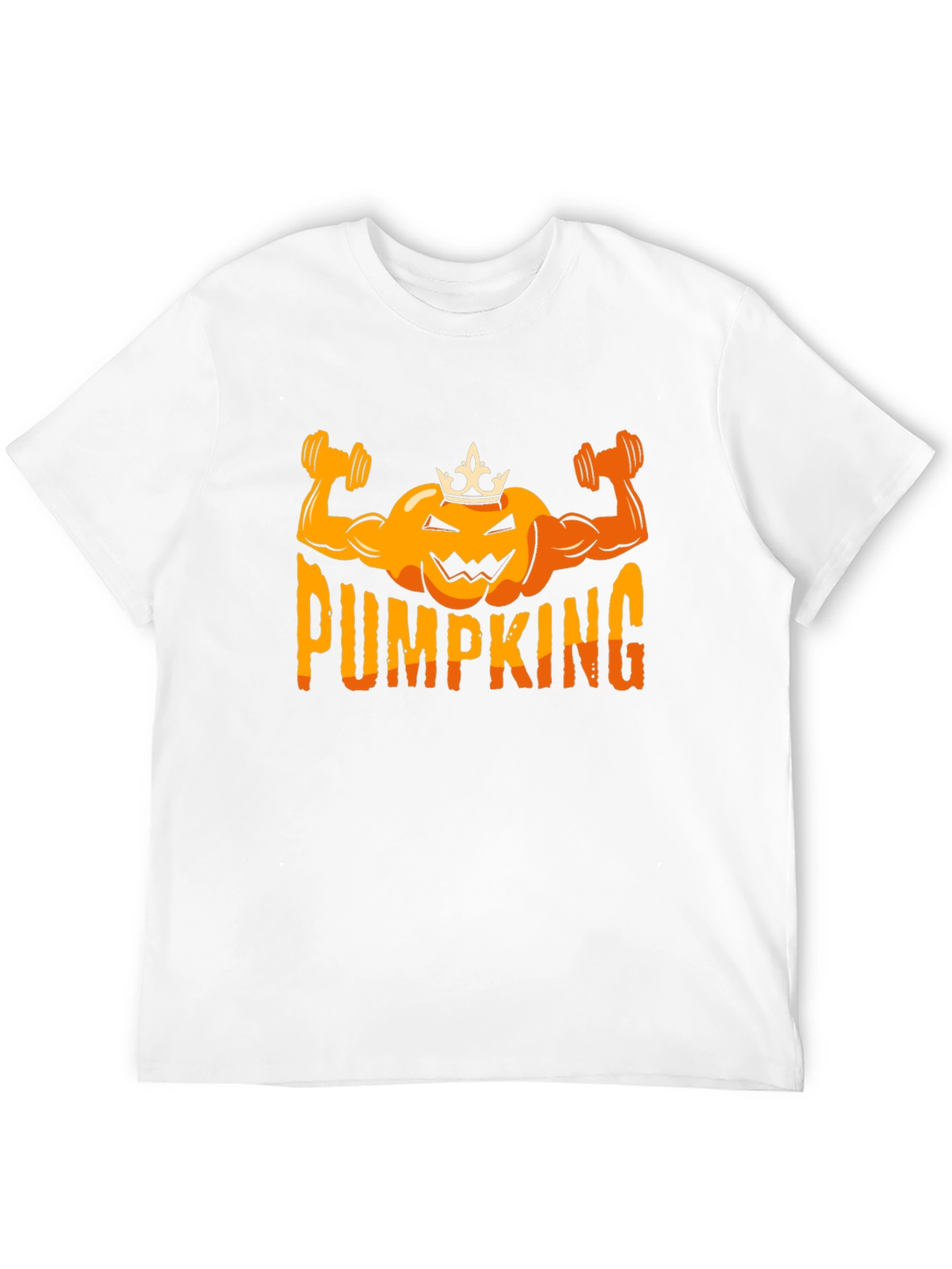 PUMP KING Halloween Gym Workout Shirt