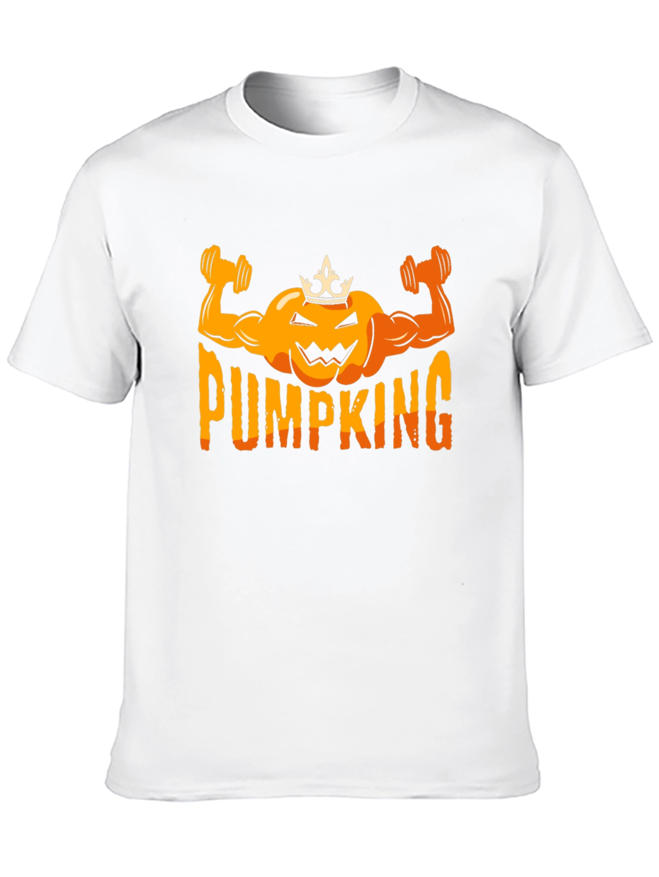 PUMP KING Halloween Gym Workout Shirt