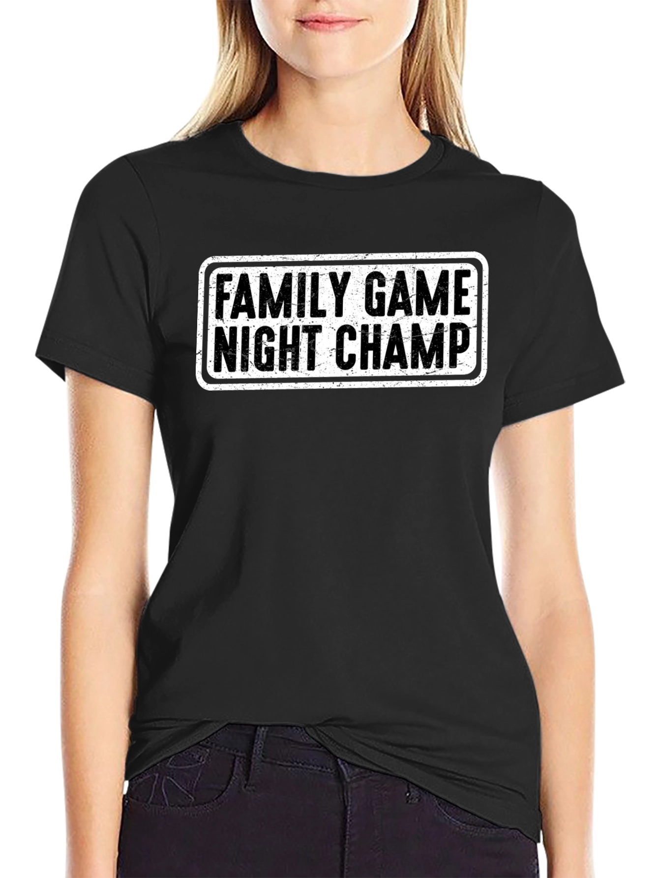 Family Game Night Champ Graphic Tee