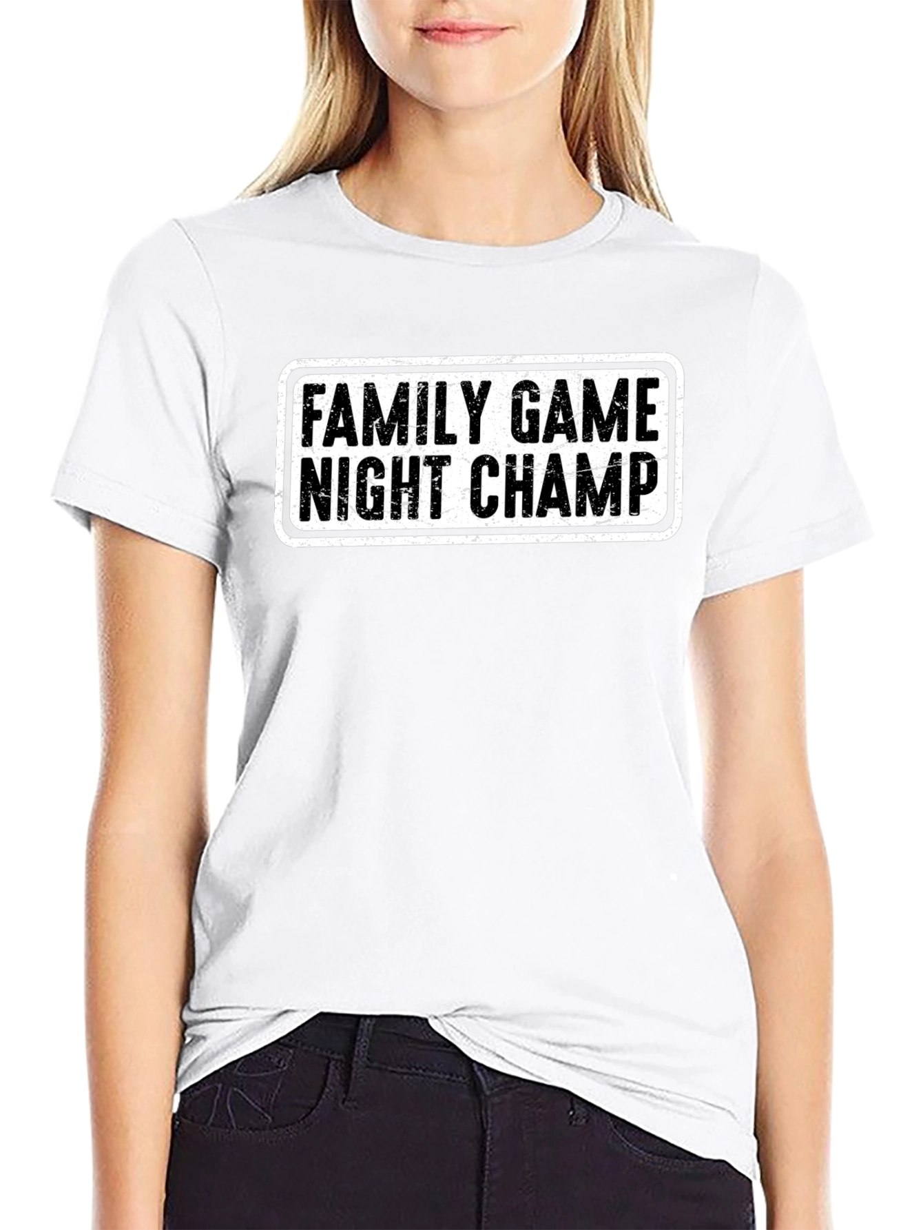 Family Game Night Champ Graphic Tee