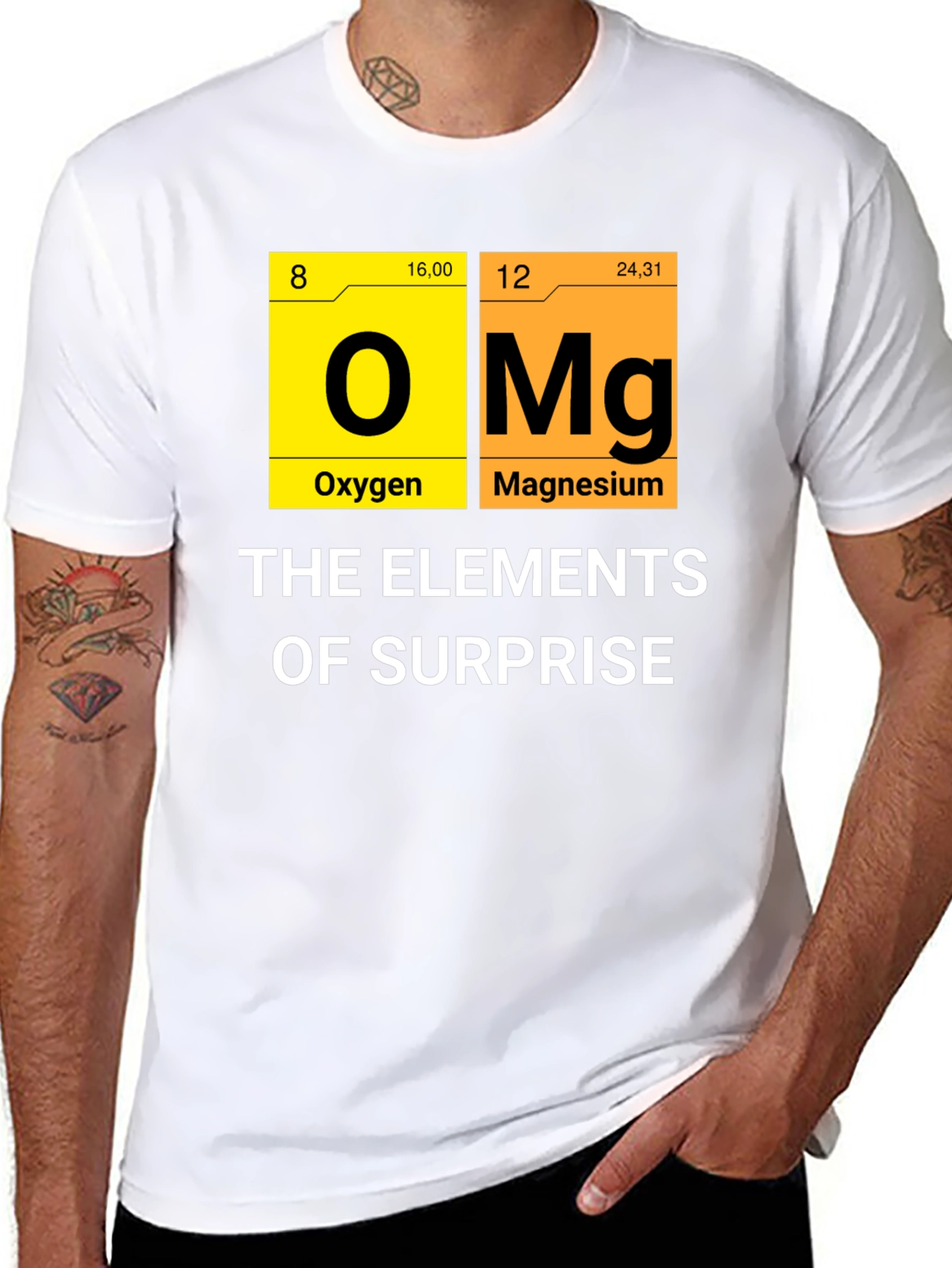OMG The Elements of Surprise Graphic T-Shirt