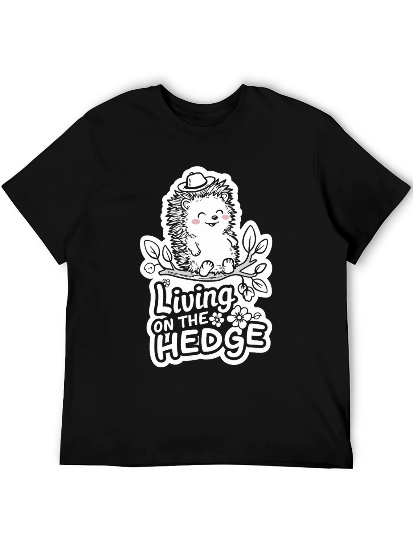Living on the Hedge Graphic Tee