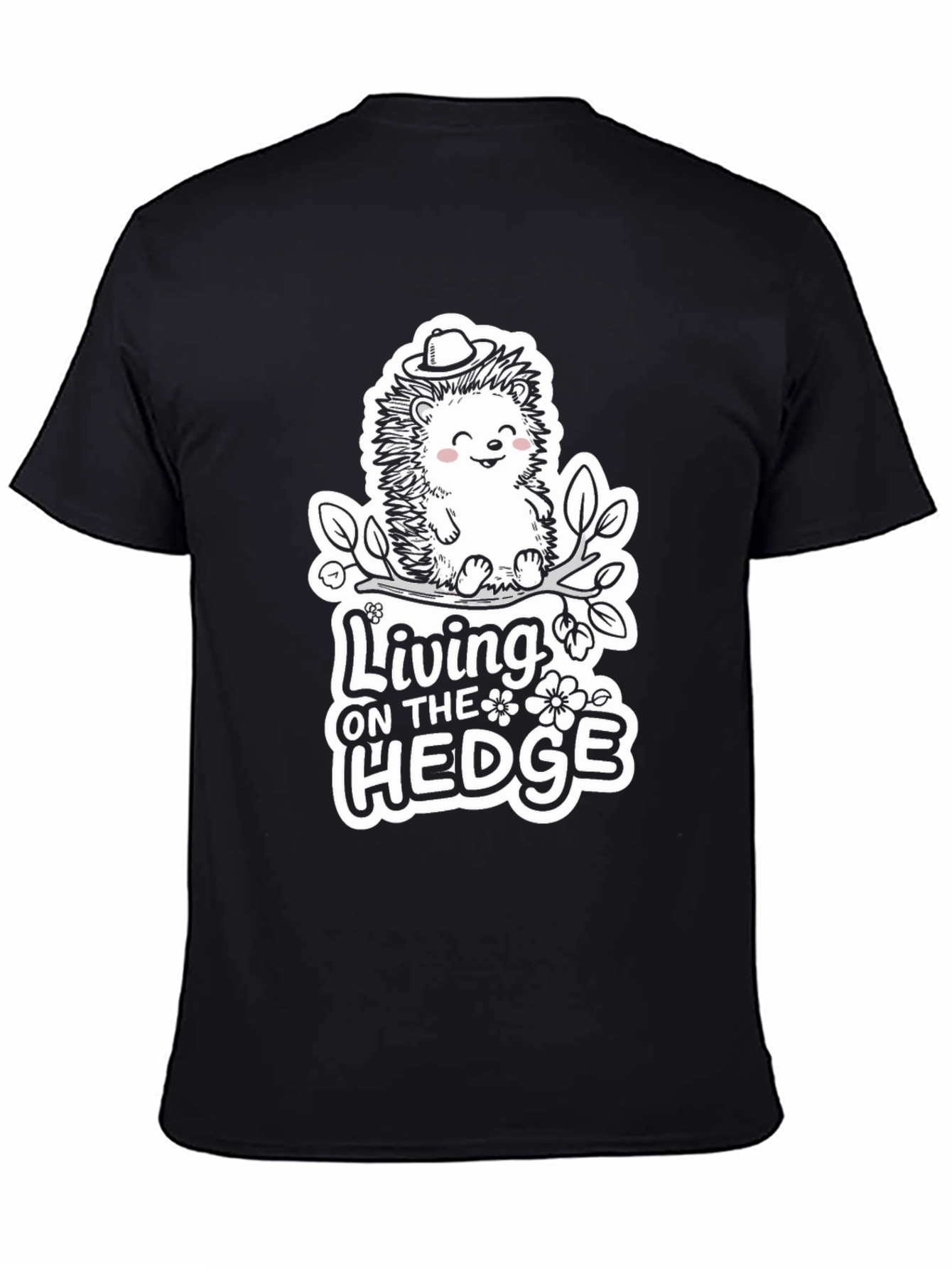 Living on the Hedge Graphic Tee