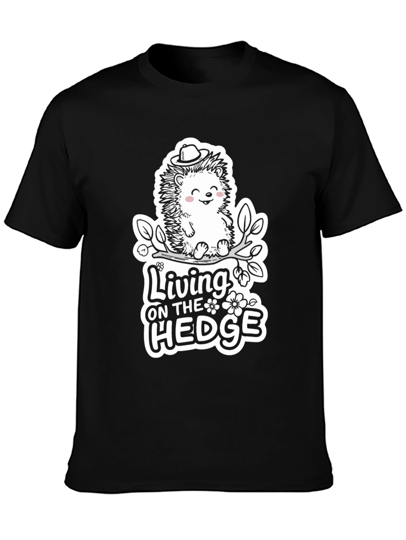 Living on the Hedge Graphic Tee