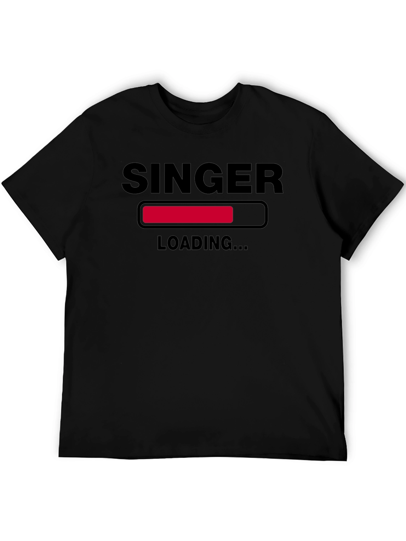 Singer Loading Funny Graphic T-Shirt