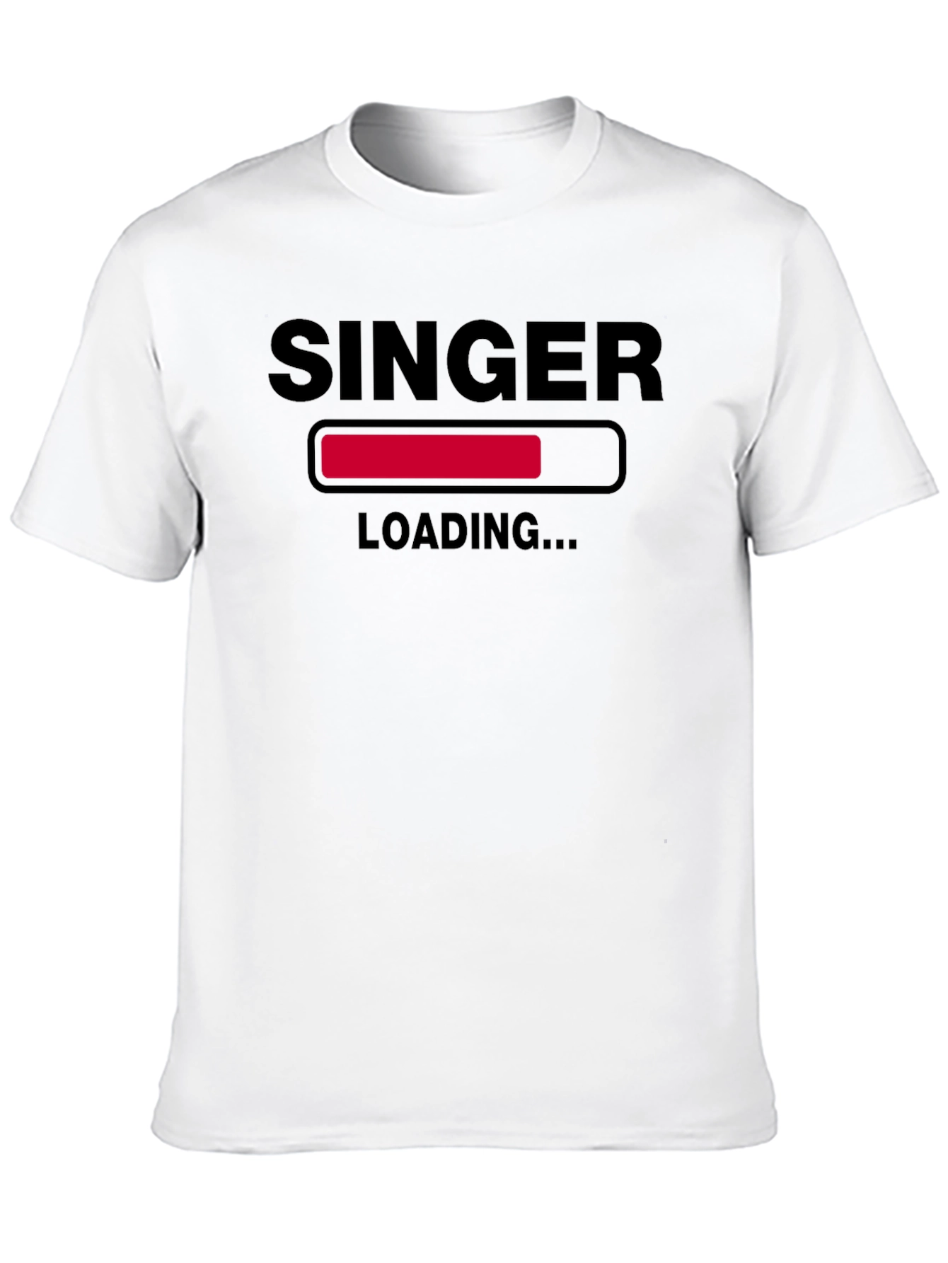 Singer Loading Funny Graphic T-Shirt