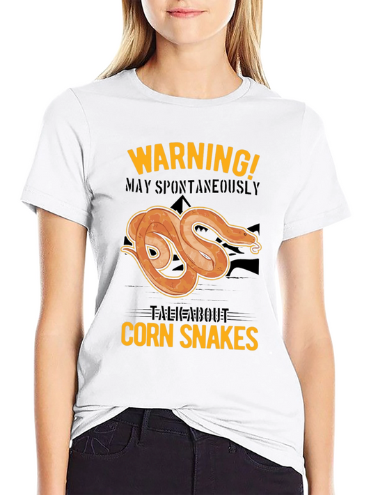 Corn Snake T-Shirt - Warning Spontaneous Talk!