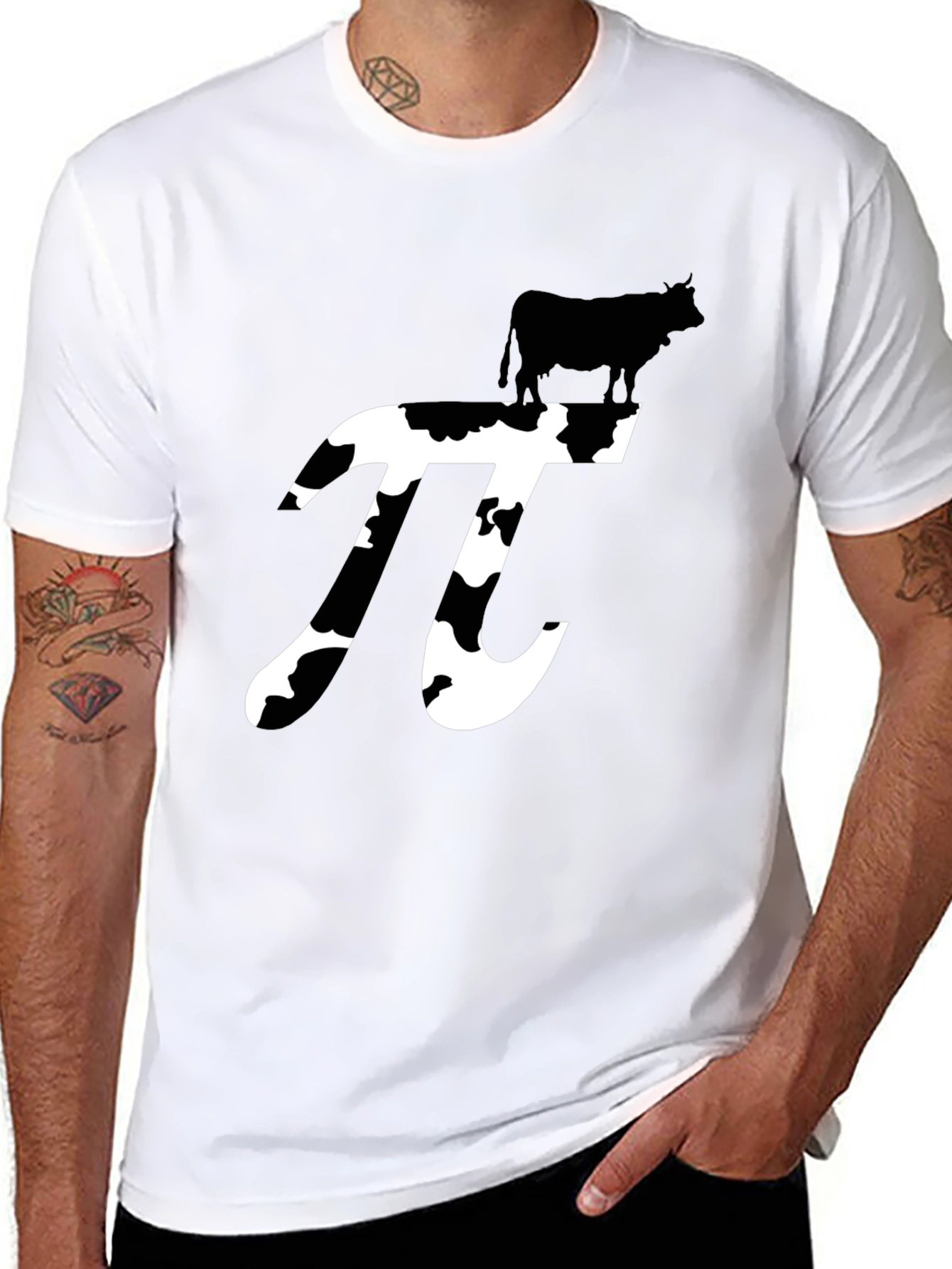 Cow Pi T-Shirt - Funny Math Humor