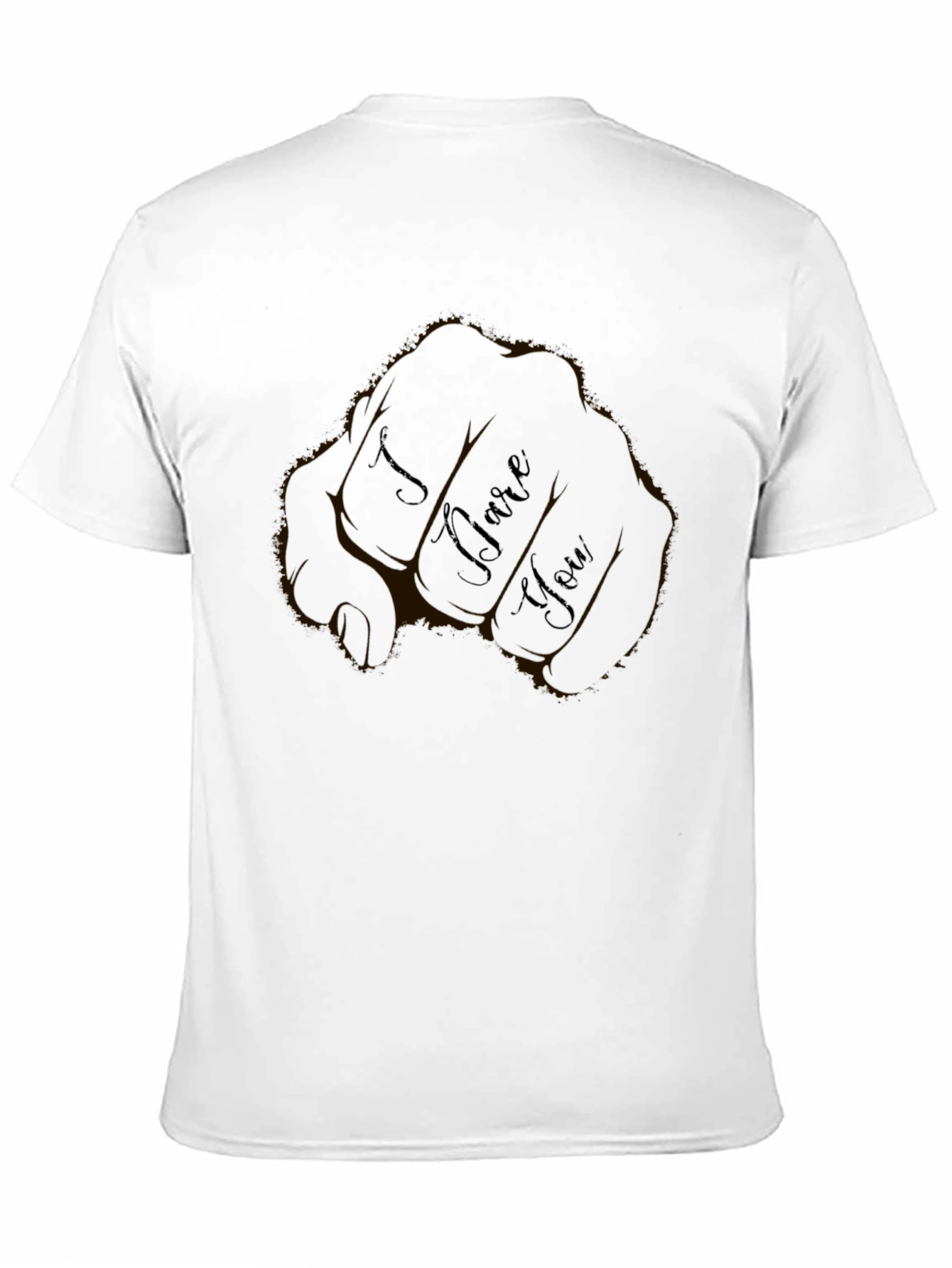 I Dare You Black Graphic Tee