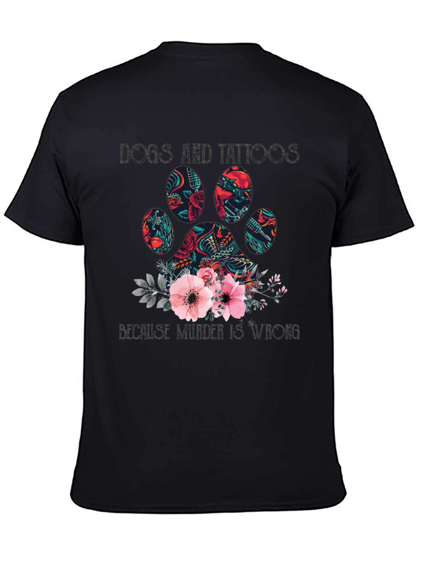 Dogs and Tattoos Graphic Tee