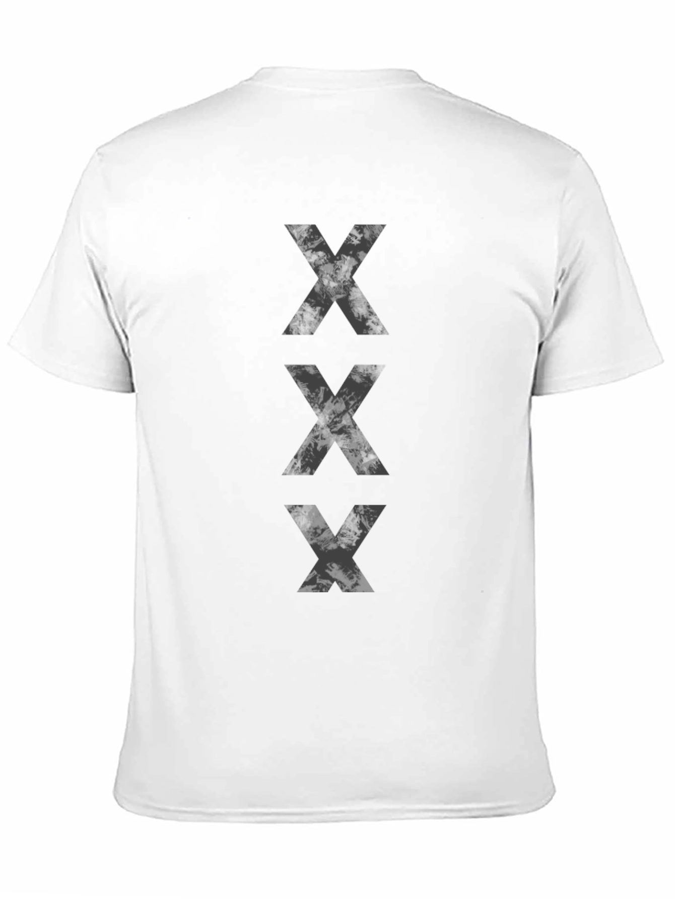 Triple X Graphic Black T-Shirt Casual Style