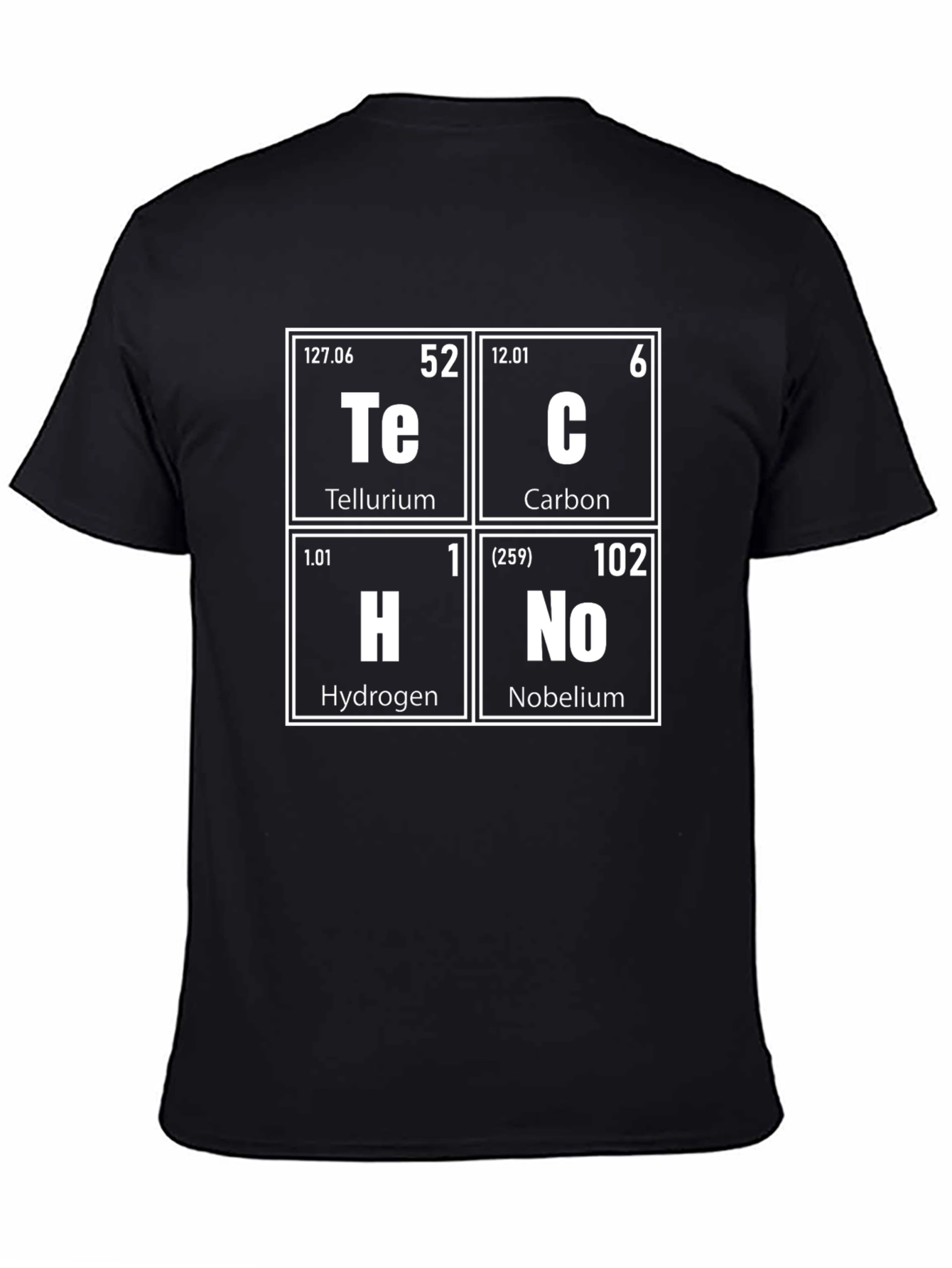 Tech Elements Periodic Table Funny T-Shirt