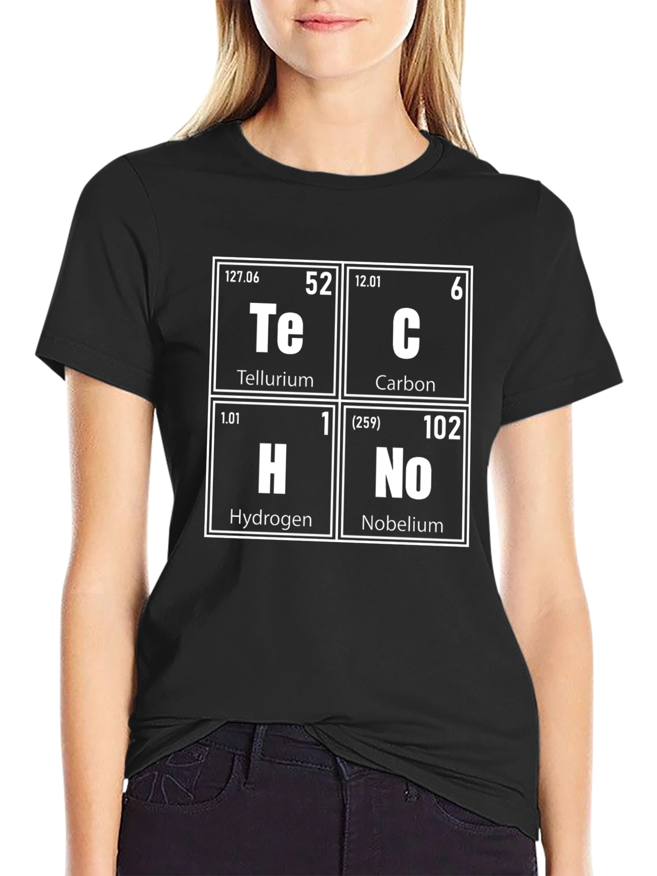 Tech Elements Periodic Table Funny T-Shirt