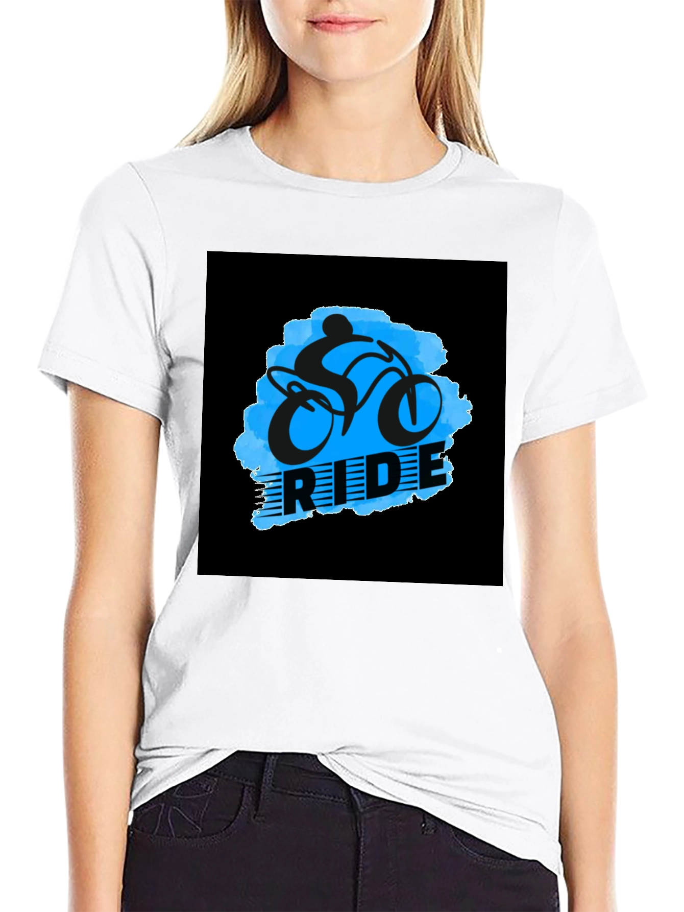 Ride Graphic Black T-Shirt