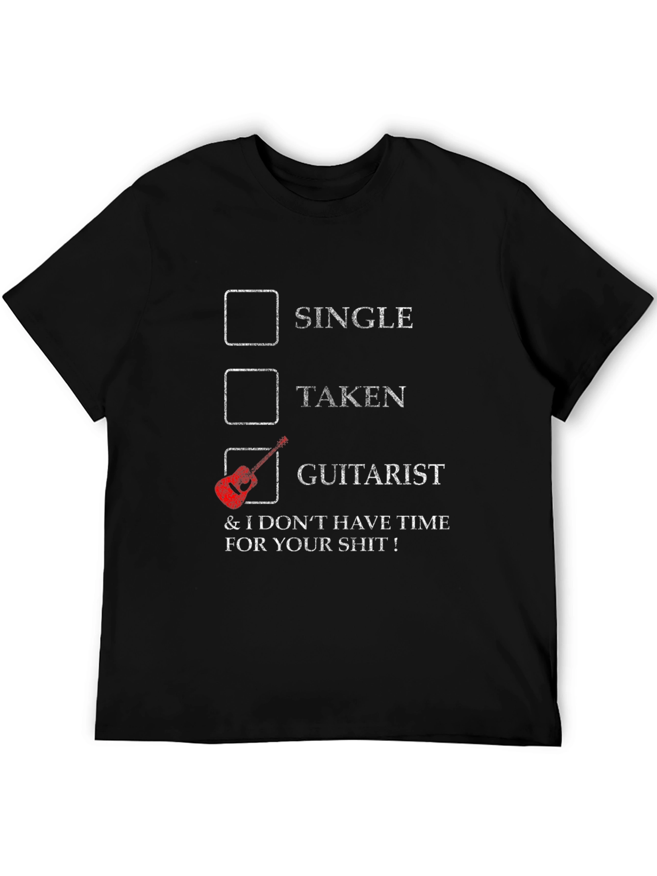 Guitarist T-Shirt - Single Taken Graphic Tee
