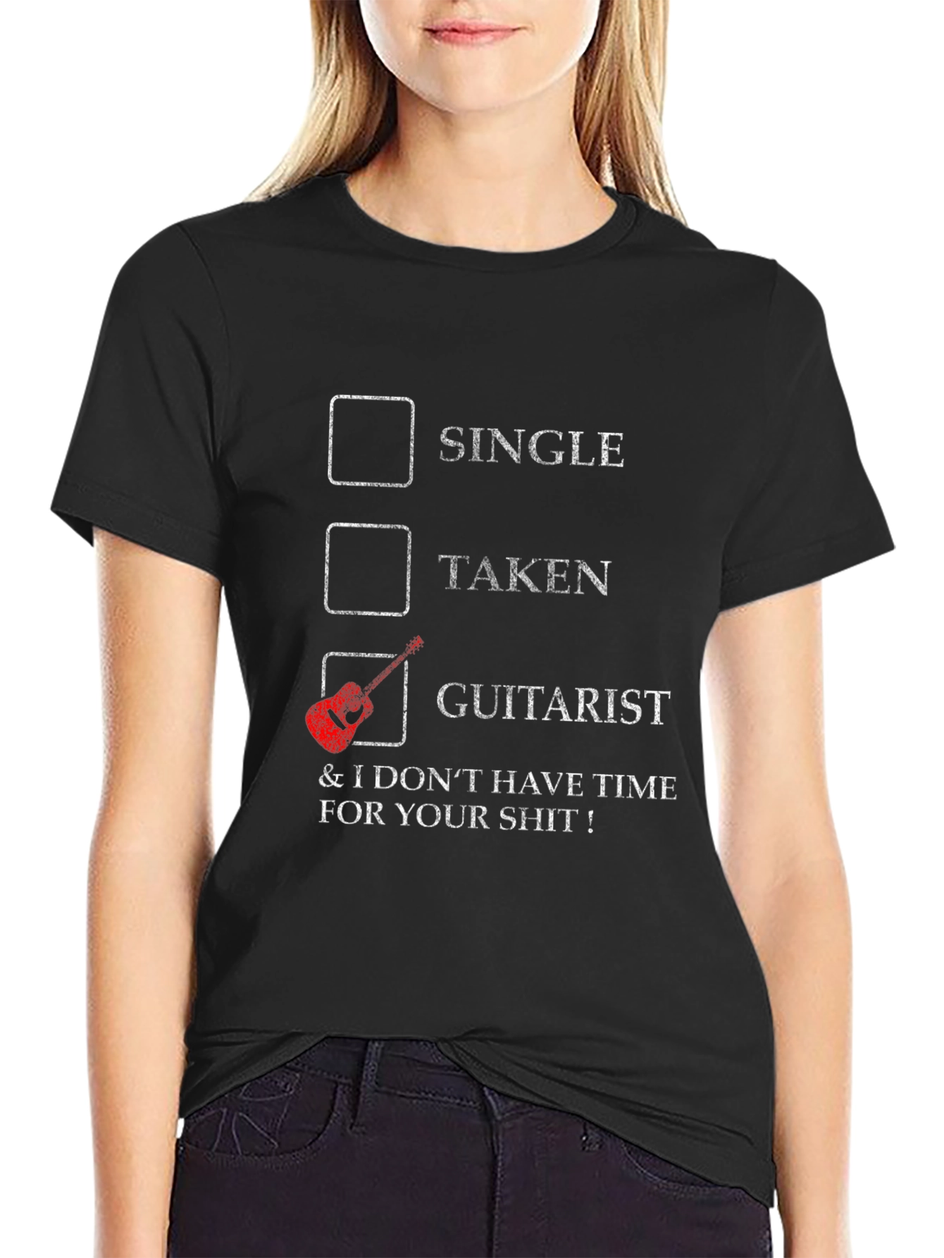 Guitarist T-Shirt - Single Taken Graphic Tee