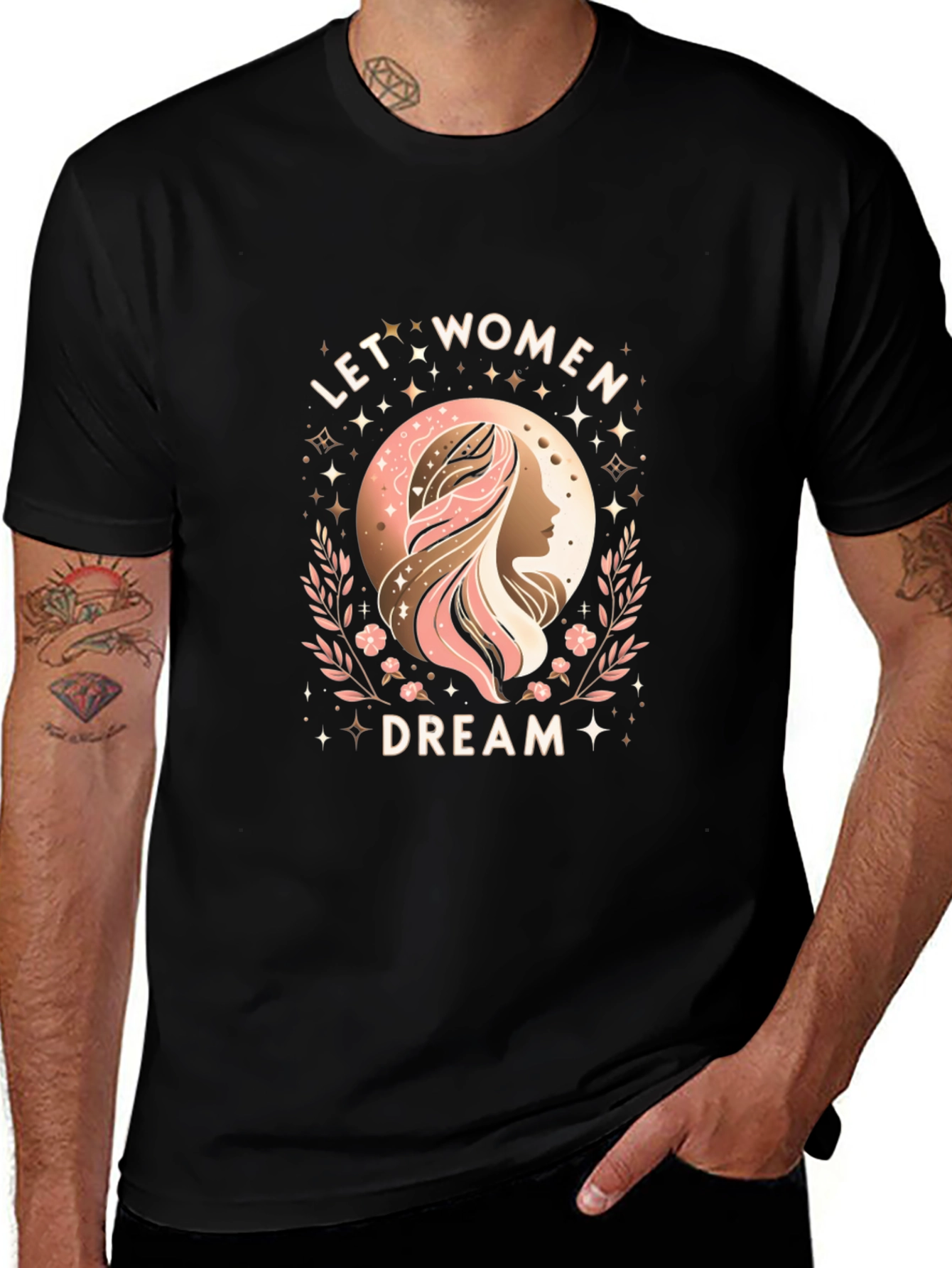Feminist Graphic Tee - Let Women Dream