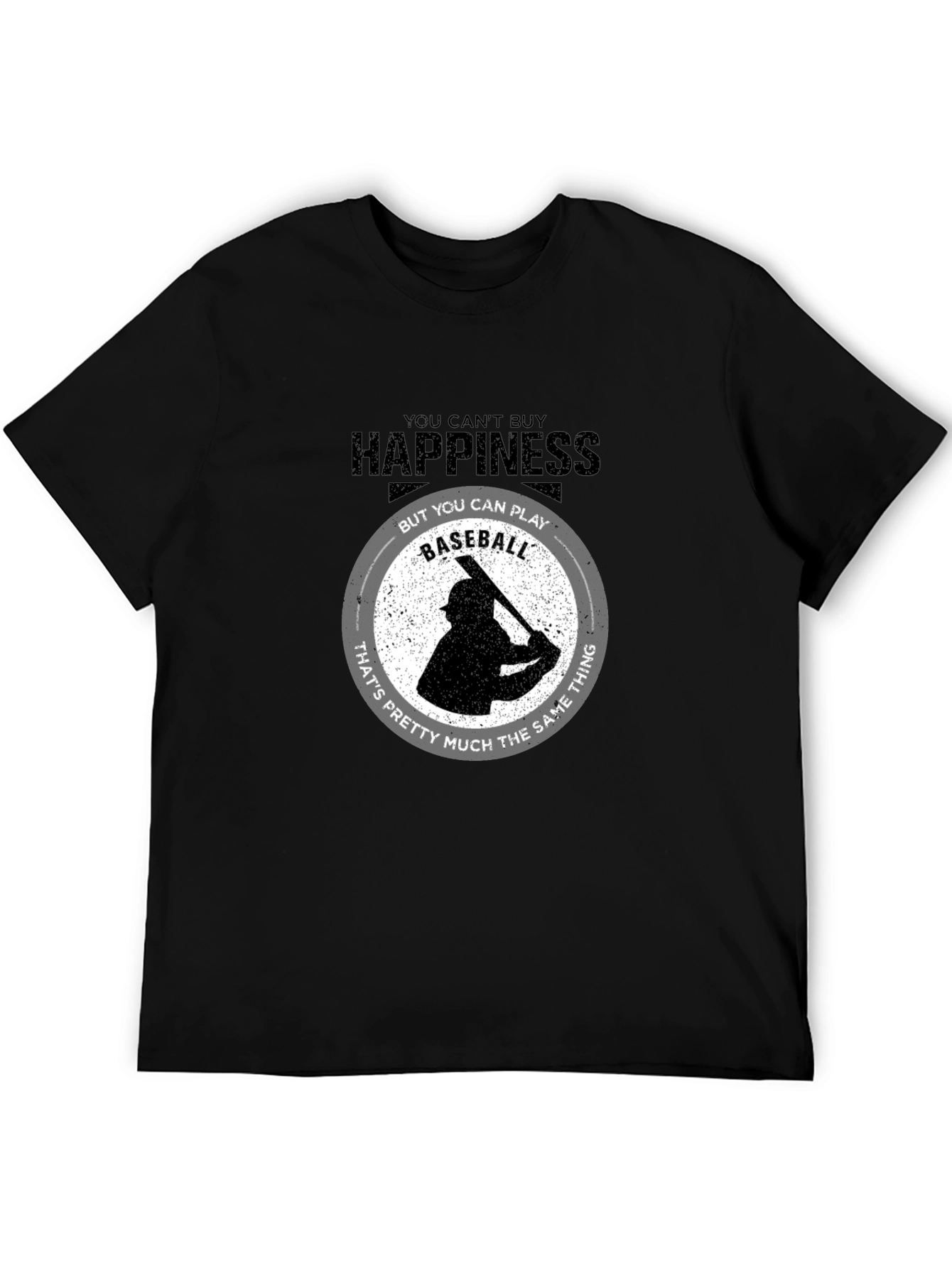 Happiness Baseball T-Shirt