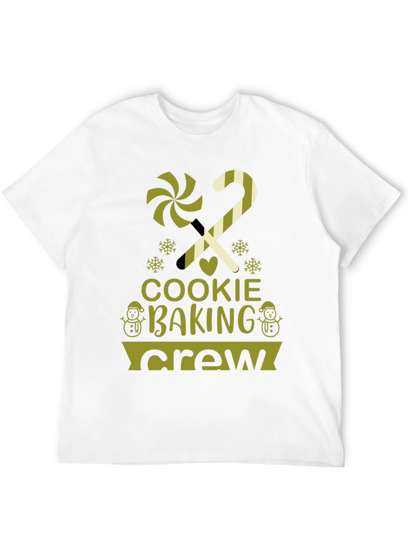 Cookie Baking Crew Tee - Holiday Festive Shirt