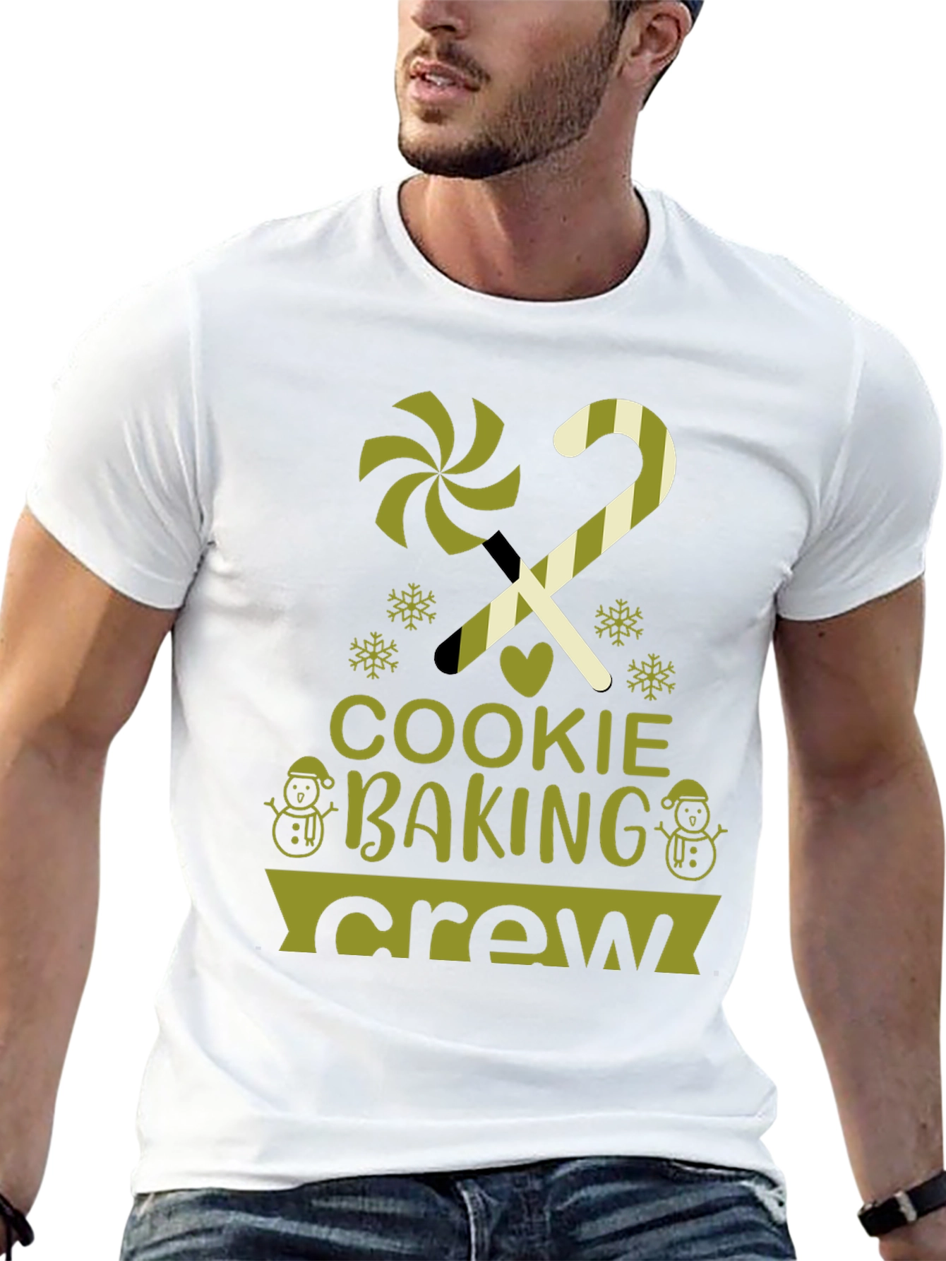 Cookie Baking Crew Tee - Holiday Festive Shirt
