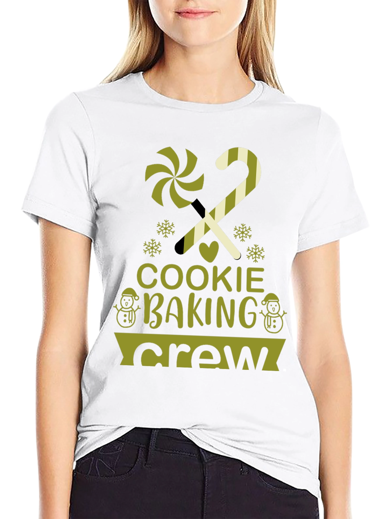 Cookie Baking Crew Tee - Holiday Festive Shirt