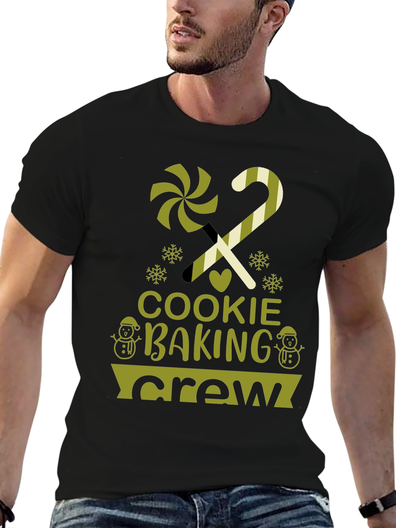 Cookie Baking Crew Tee - Holiday Festive Shirt