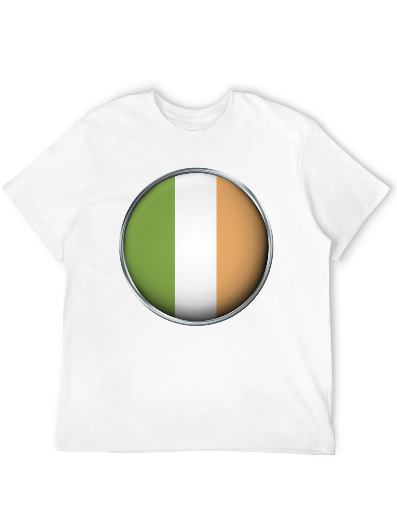 Ireland Flag Graphic T-Shirt - Black