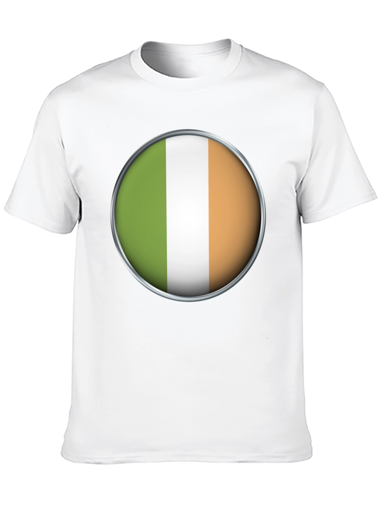 Ireland Flag Graphic T-Shirt - Black