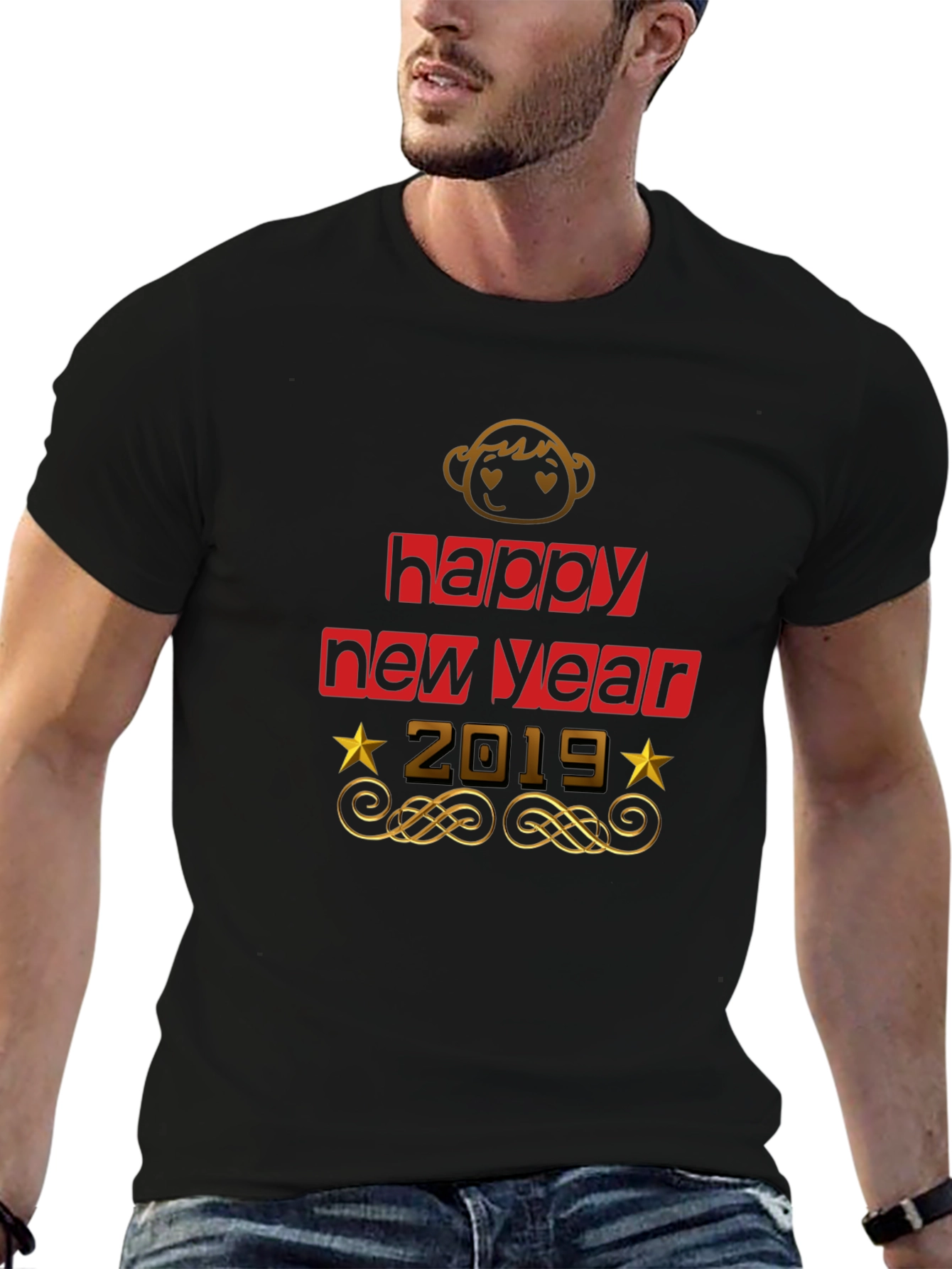 Happy New Year 2019 Graphic Tee