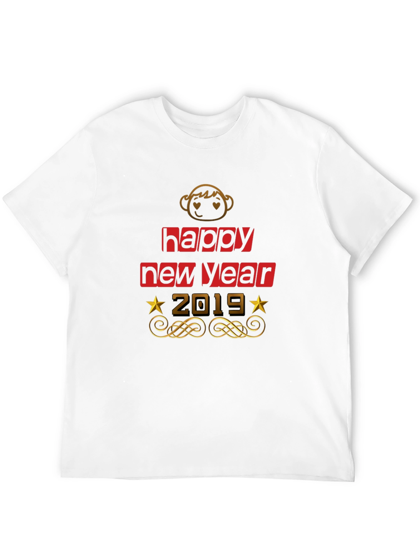 Happy New Year 2019 Graphic Tee