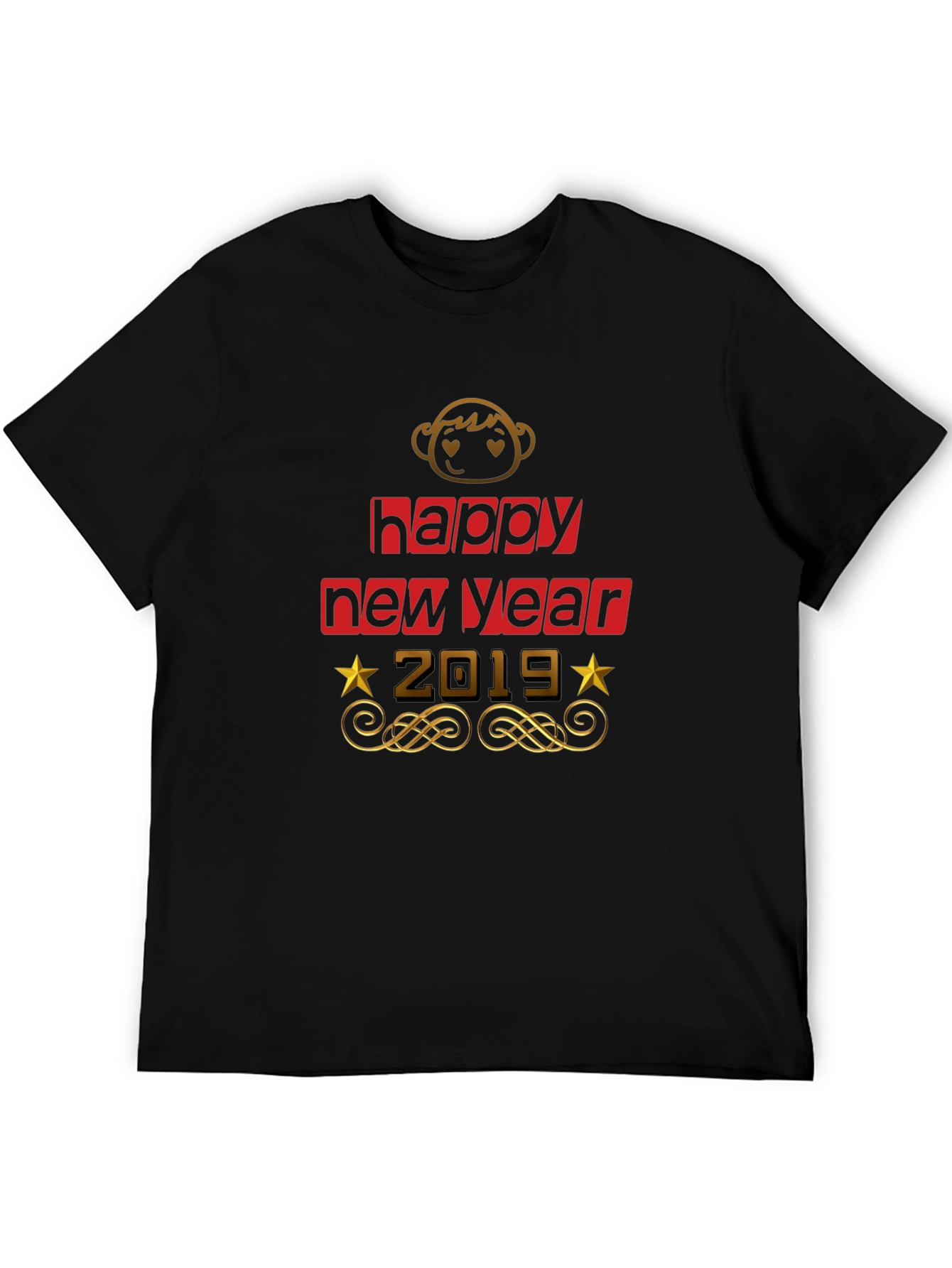Happy New Year 2019 Graphic Tee