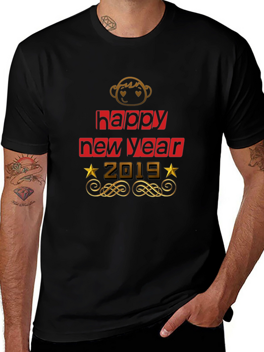 Happy New Year 2019 Graphic Tee
