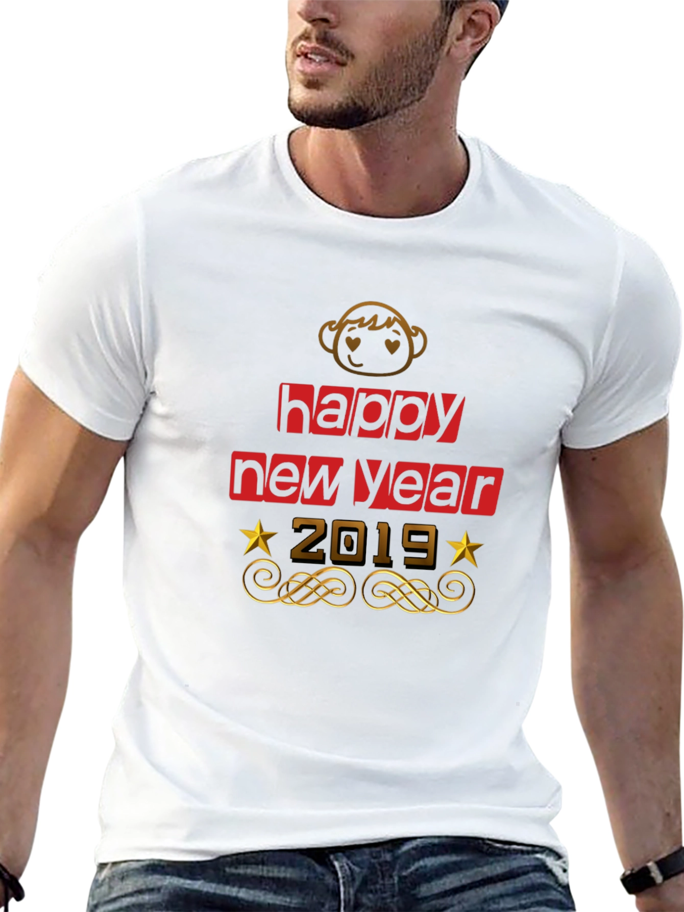 Happy New Year 2019 Graphic Tee